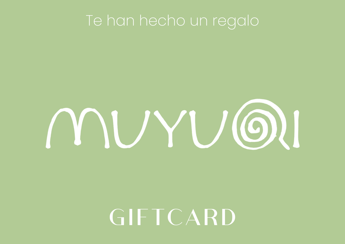 Gift Card electrónica